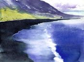 Schwarzer Strand, La Palma, verk.