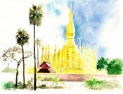 That Luang, Vientiane, Laos